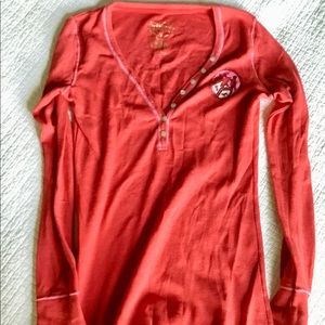 PINK Victoria’s Secret Thin Waffle Tunic